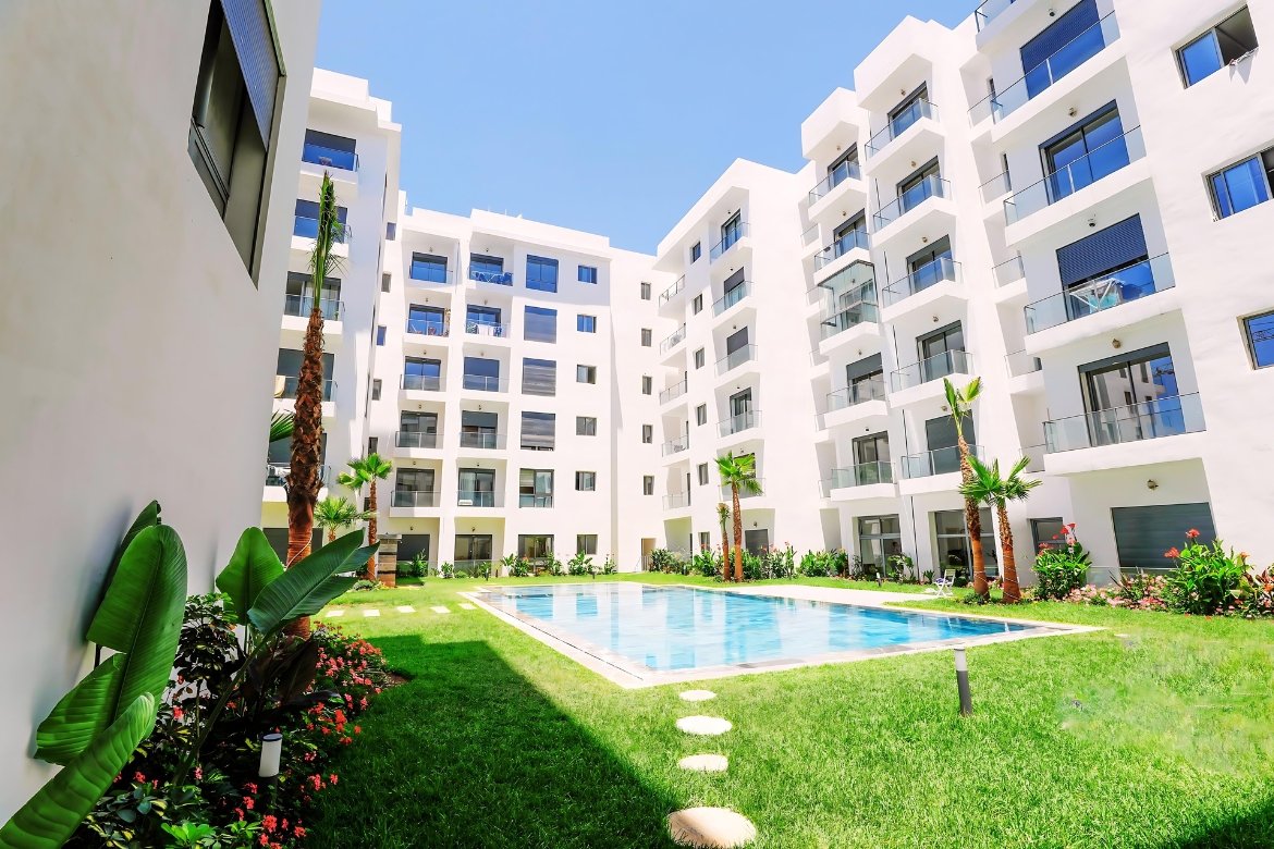 Appartement-avec-piscine-à-nouaceur