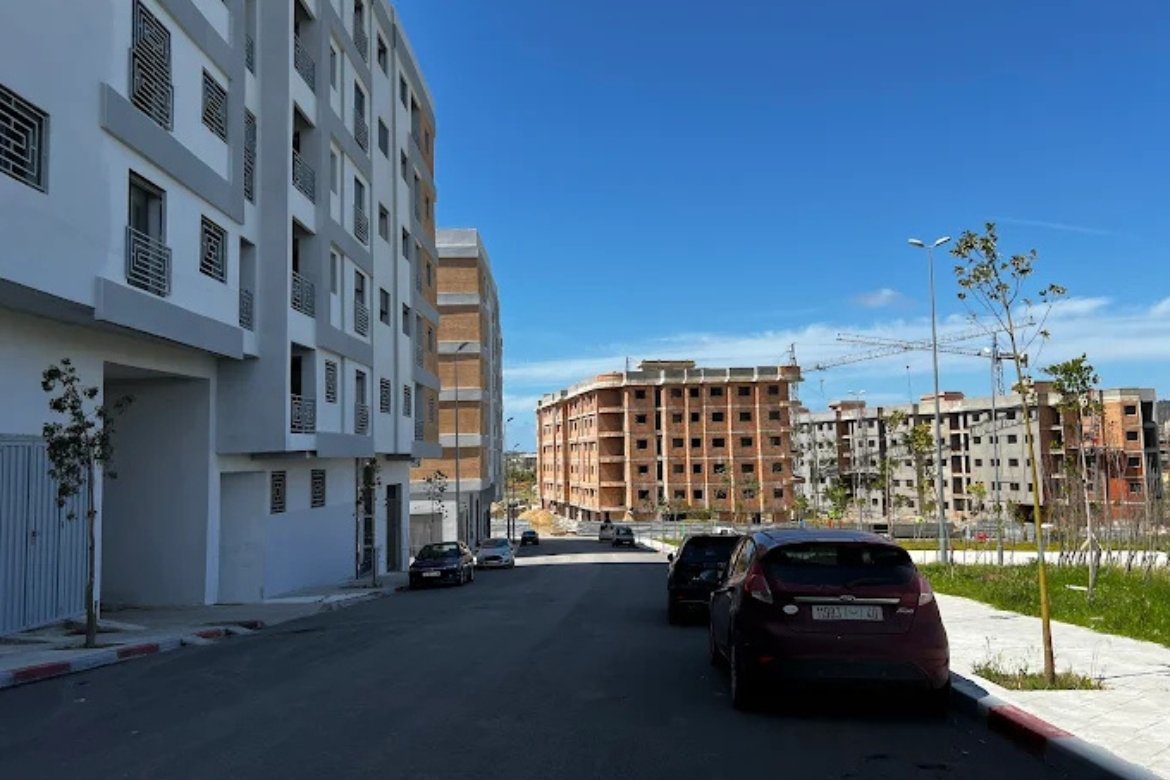 Facade-appartement-économique-à-tanger