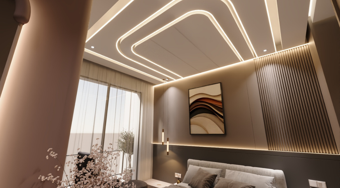 chambre parentale appartement à tanger haut de standing